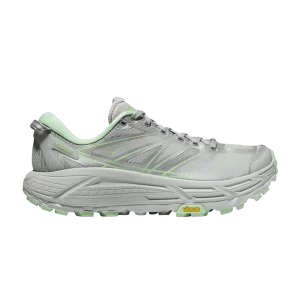 HOKA Mafate Speed 2 'Harbor Mist Lime Glow' Sneakers Quicksilver/Misty Haven 1126851 MHMS