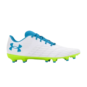 Under Armor Magnetico Select 3 FG 'White High Vis Yellow' Sneakers White/High Security Yellow/Capri 3027039 102