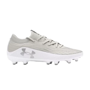 Under Armor Magnetico Select 4 FG Jr 'White Metallic Silver' White/White Clay/Metallic Silver 3027698 100