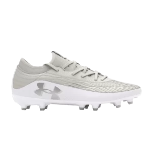 Under Armor Magnetico Select 4 FG 'White Clay Metallic Silver' Sneakers White/White Clay/Metallic Silver 3027707 100