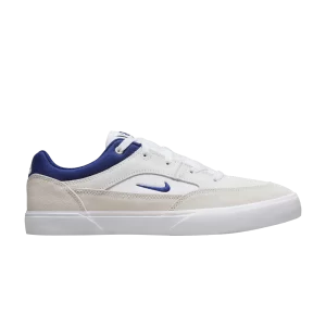 Nike Malor SB 'Deep Royal Blue' Sneakers White/Deep Royal Blue/Platinum Tone/White FV6064 100