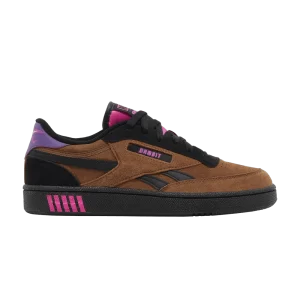 Reebok Marvel x Classic Leather 'Gambit' Sneakers Brown/Black/Pink 100206921