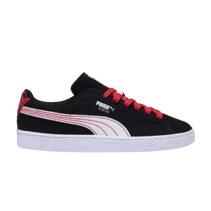 Puma Marvel x Suede 'Miles Morales 'sneakers Dark Night/White/For All Seasons Red 397741 01