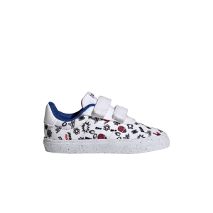 adidas Marvel x Vulc Raid3r I 'Spider-Man Graphics' Sneakers White cloud/White cloud/Better scarlet HP7752