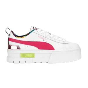 Puma Mayze Big Kid 'Vacay Queen – White Pink 'Sneakers White/Purple pad 389666 03