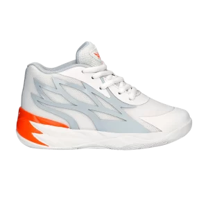 Sneakers Puma MB.02 Little Kid 'Gorangé 'Platinum grey/Ultra orange 391275 02