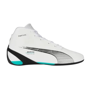 Puma Mercedes-AMG Petronas F1 x Carbon Cat Mid 'White Spectra Green' White/Spectra Green/Black 307544 01