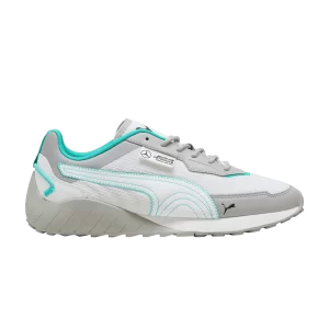 Puma Mercedes-AMG Petronas F1 x SpeedFusion OG 'White Silver Turquoise 'sneakers White/Team "Silver" 308427 02