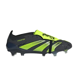 adidas #MerkyFC x Predator Elite Foldover Tongue FG 'Black Lucid Lemon' Black/White Cloud/Radiant Lemon ID8877