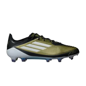 adidas Messi Adizero F50 Elite FG 'Triunfo Dorado' Sneakers Metallic Gold/Cloud White/Black IG6717