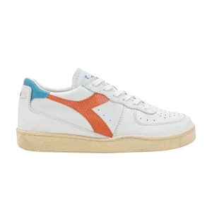 Diadora Mi Basket Low Used 'White Orange Peel' Sneakers White/Orange peel 201 179043 C9886