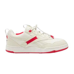 Reebok Milk Makeup x BB4000 2 Vegan 'Equipment Room 'Sneakers Vintage chalk/Vector red/Black color ID1660