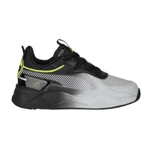 Puma Miraculous x RS-X Little Kid 'Cat Noir' Sneakers Black/Feather grey/Lime cocktail 391825 01