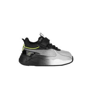 Puma Miraculous x RS-X Toddler 'Cat Noir' Sneakers Black/Feather grey/Lime cocktail 391826 01