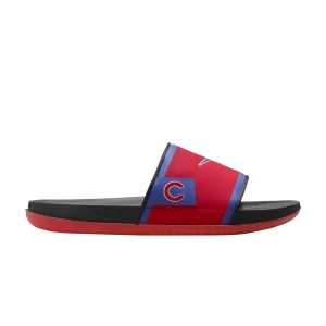 Nike MLB x Offcourt Slide 'Chicago Cubs' Sports Red/Dark Smoke Grey/Rush Blue FN3354 600