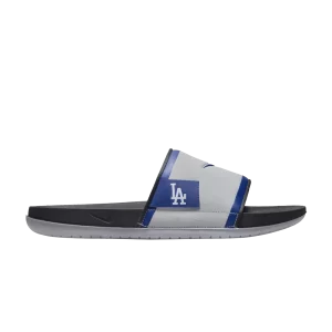 Nike MLB x Offcourt Slide 'Los Angeles Dodgers' Wolf Grey/Dark Smoke Grey/Deep Royal Blue FN3360 001