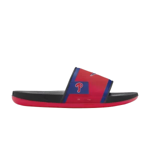 Nike MLB x Offcourt Slide 'Philadelphia Phillies' Sports Red/Dark Smoke Grey/Rush Blue FN4319 600