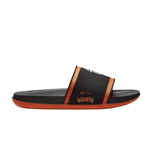 Nike MLB x Offcourt Slide 'San Francisco Giants' Black/University Orange/White DH6982 002