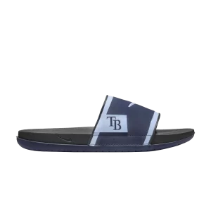 Nike MLB x Offcourt Slide 'Tampa Bay Rays' Midnight Navy/Dark Smoke Grey/Blue Value FN4458 400