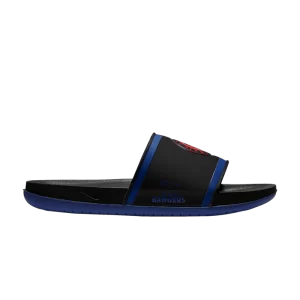 Nike MLB x Offcourt Slide 'Texas Rangers' Black/Deep Royal Blue/Sports Red DH6992 002