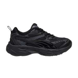 Puma Morphic Base Big Kid 'Black Strong Grey' Sneakers Black/Strong gray 394377 04