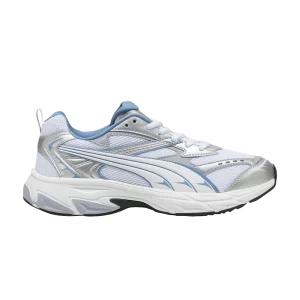 Puma Morphic 'Silver Zen Blue' sneakers White/Zen Blue/Silver 392724 17