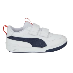 Puma Multiflex SL V Little Kid 'White Peacoat' sneakers White/Picoate/Red 380740 11