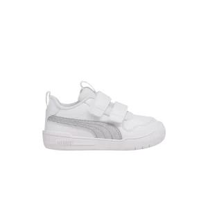 Puma Multiflex Toddler 'Glitz Formstrip - White Silver' White/Silver 384886 01