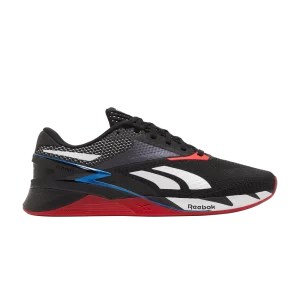 Reebok Nano X3 'Black Blue Red' Black/White Shoes/Vector Blue HR1423