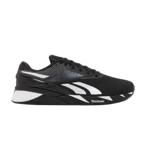 Reebok Nano X3 'Black White' Sneakers Black/White/Smash Orange HP6042