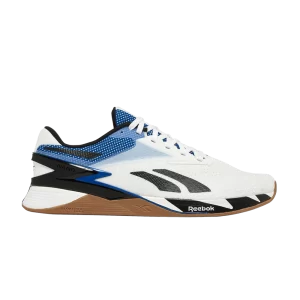 Reebok Nano X3 'Blue Green Mismatched' Sneakers Shoes white/Glen Green/Vector blue HP6076