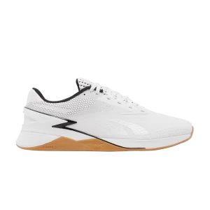 Reebok Nano X3 'White Black Gum' Sneakers White shoes/Black/Rubber gum HP6074