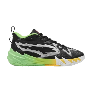 Puma NBA 2K x Scoot Zeros 'Shot Meter' Sneakers Black/Fluorescent green 309841 01