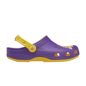 Crocs NBA x Classic Clog 'Los Angeles Lakers' Sneakers Sunflower 208650 75Y