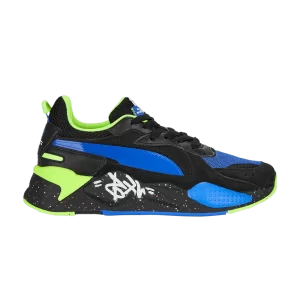 Puma Need For Speed x RS-X 'Graffiti' Sneakers Black/Royal Sapphire 307689 01