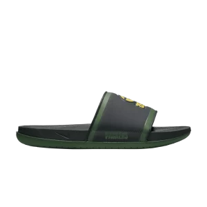 Nike NFL x Offcourt Slide 'Green Bay Packers 2023' Anthracite/Fir/University Gold DD0539 002