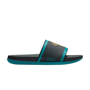 Nike NFL x Offcourt Slide 'Jacksonville Jaguars' Anthracite/Blasters/Ochre DD0527 002