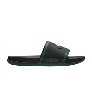 Nike NFL x Offcourt Slide 'New York Jets' Anthracite/Sports green/White DD0528 002