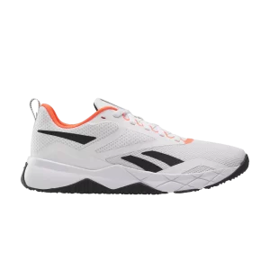 Reebok NFX 'White Black Orange Flare' Sneakers White/Black/Orange Highlights 100202088