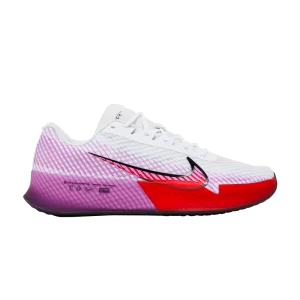 NikeCourt Air Zoom Vapor 11 'White Picante Fuchsia' White/Spicy Red/Black/Fuchsia Dream DR6966 100