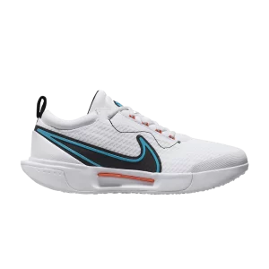 NikeCourt Zoom Pro HC 'White Baltic Blue' White/Baltic Blue/Spicy Red/Black DV3278 101