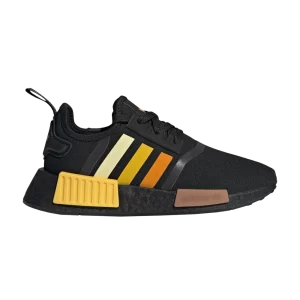 adidas NMD_R1 Little Kid 'Black Clay Strata' Sneakers Black/Carbon/Shale HP6292