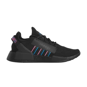 adidas NMD_R1 V2 'Black Pulse Magenta' Sneakers Black/Pulse Blue/Pulse Purple IE7279