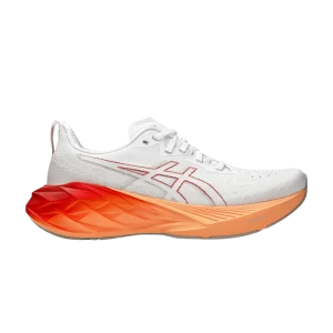 ASICS NovaBlast 4 2E Wide 'White Faded Orange' White/Moonrock 1011B694 103