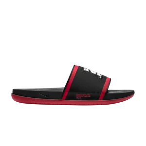 Nike Offcourt Slide 'Morehouse' Sneakers Black/Deep Cardinal/White DX5638 002