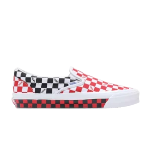 Vans OG Classic Slip-On LX 'Checkerboard – Red Black 'Red/Black VN0A32QNREB