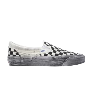 Vans OG Classic Slip-On LX 'Stressed – Black Checkerboard 'Black/Chess VN0A32QNBKC