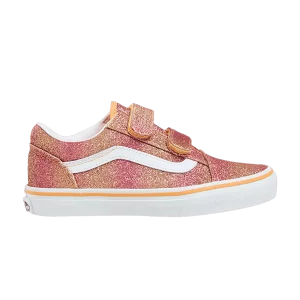 Vans Old Skool Kids 'Glitter - Sunrise' Sneakers Sunrise Glitter/True White VN0A4BUVBS7