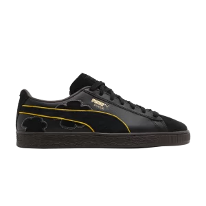 Puma One Piece x Suede 'Blackbeard' sneakers Black/Dark chocolate 396525 01