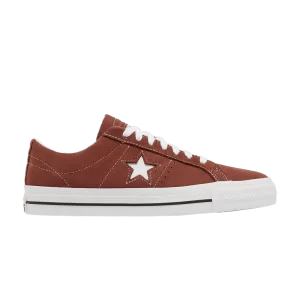 Converse One Star Pro Low 'Red Oak' Sneakers Red Oak/White/Black A02945C